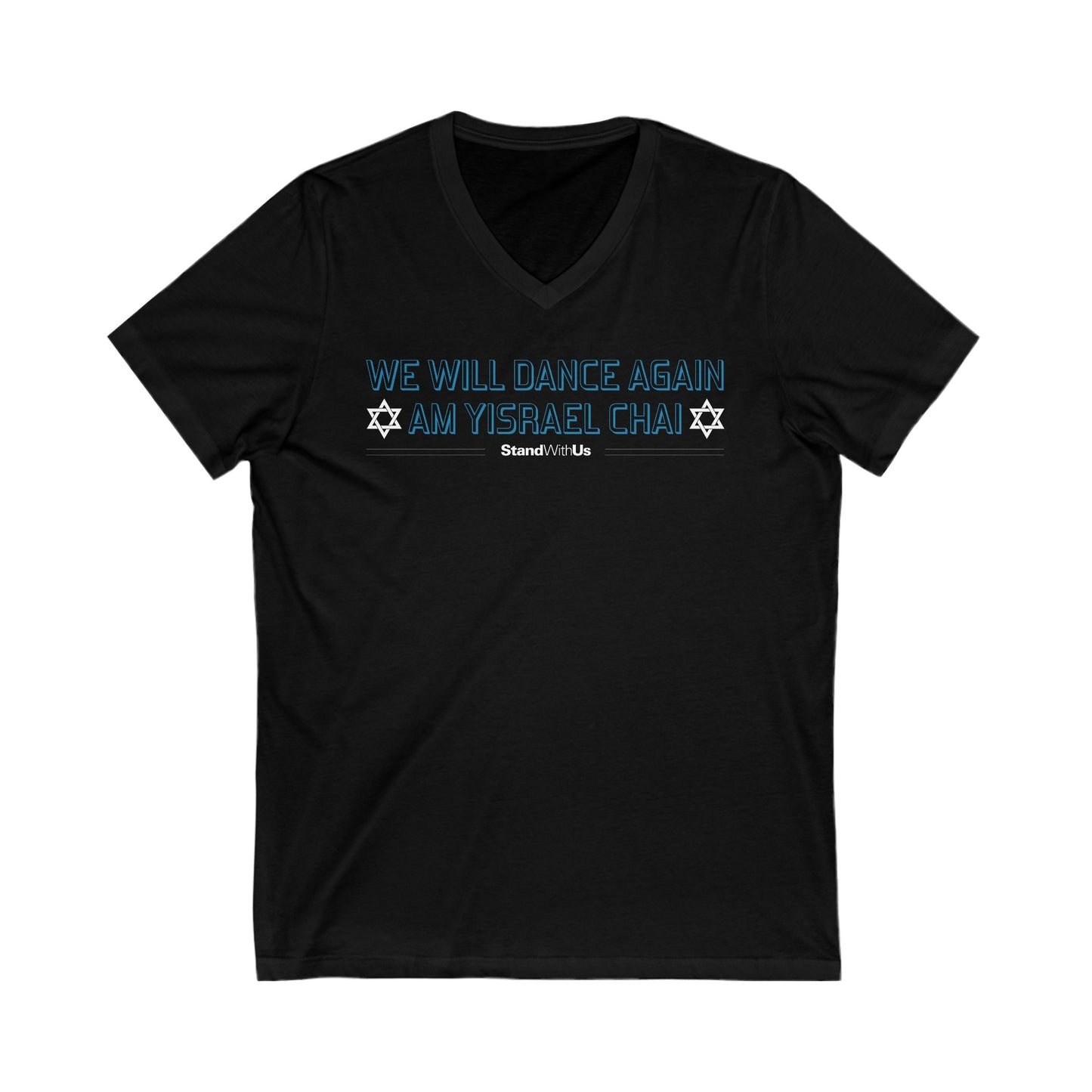 We Will Dance Again - Unisex Jersey Short Sleeve V-Neck Tee