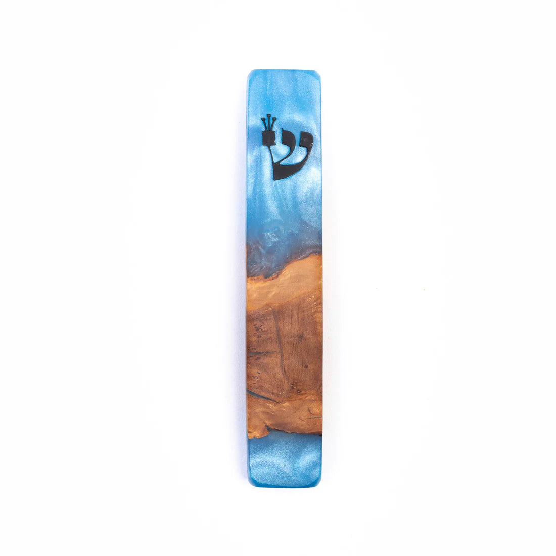Handmade Mezuzah Cases - Blue Collection