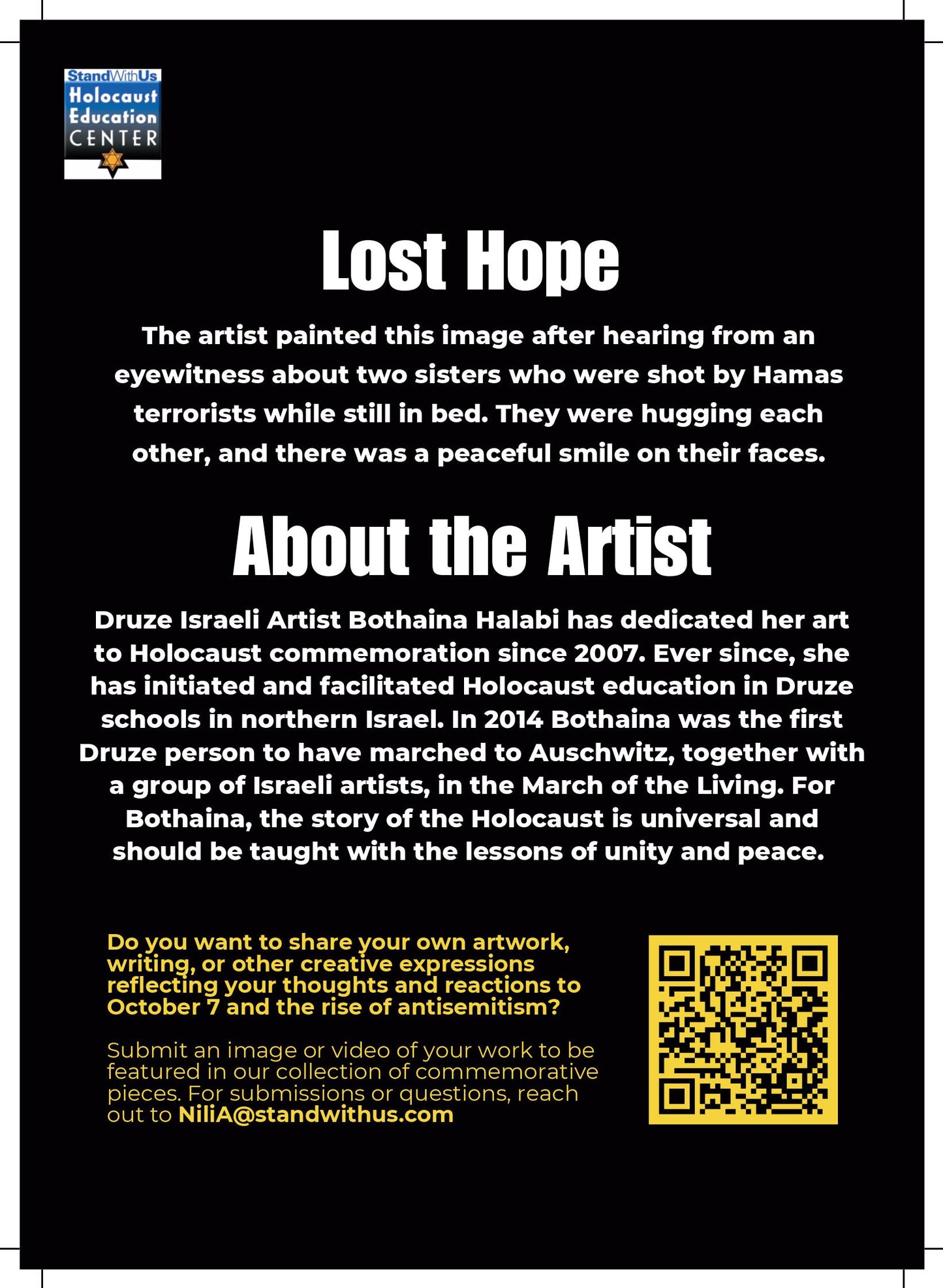 We Remember Art Postcards