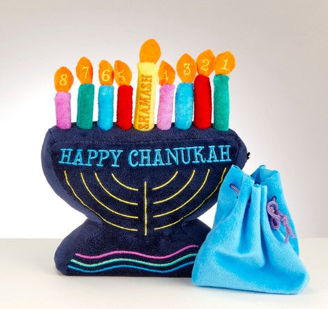"My Soft Menorah Set", Plush