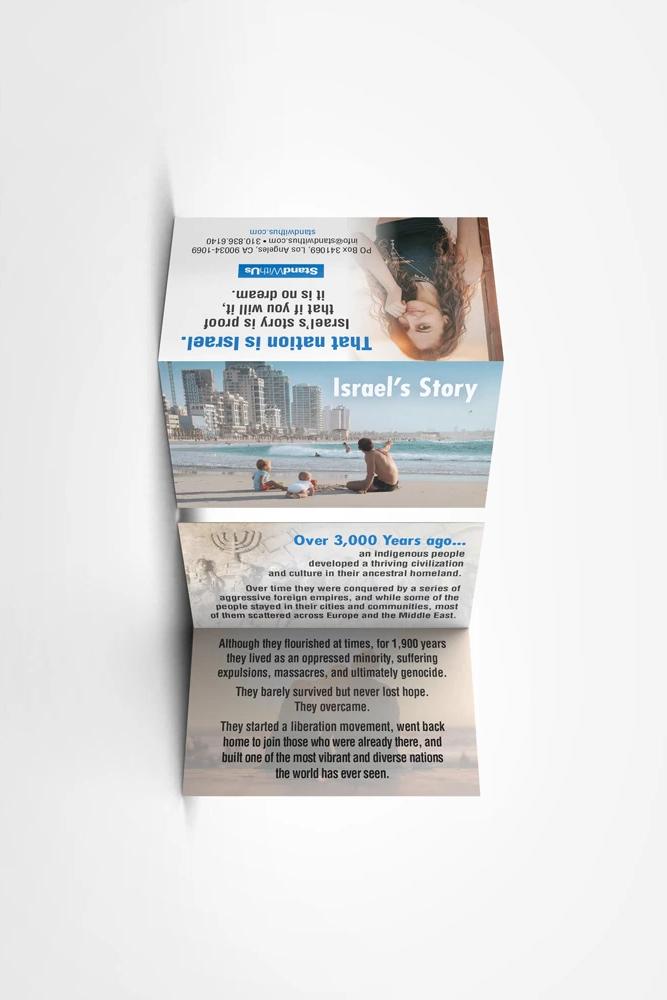 Israel Story-Folded card
