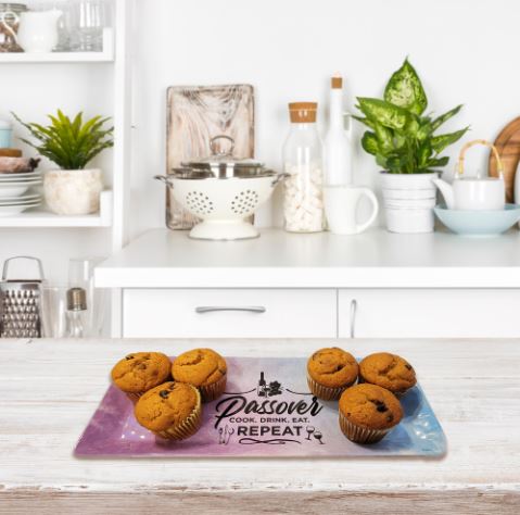 "Passover Splash" Rectangle Melamine Tray