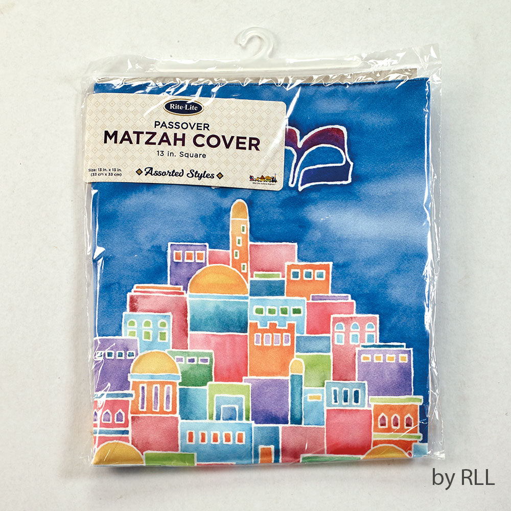 "Jerusalem" Square Matzah Cover
