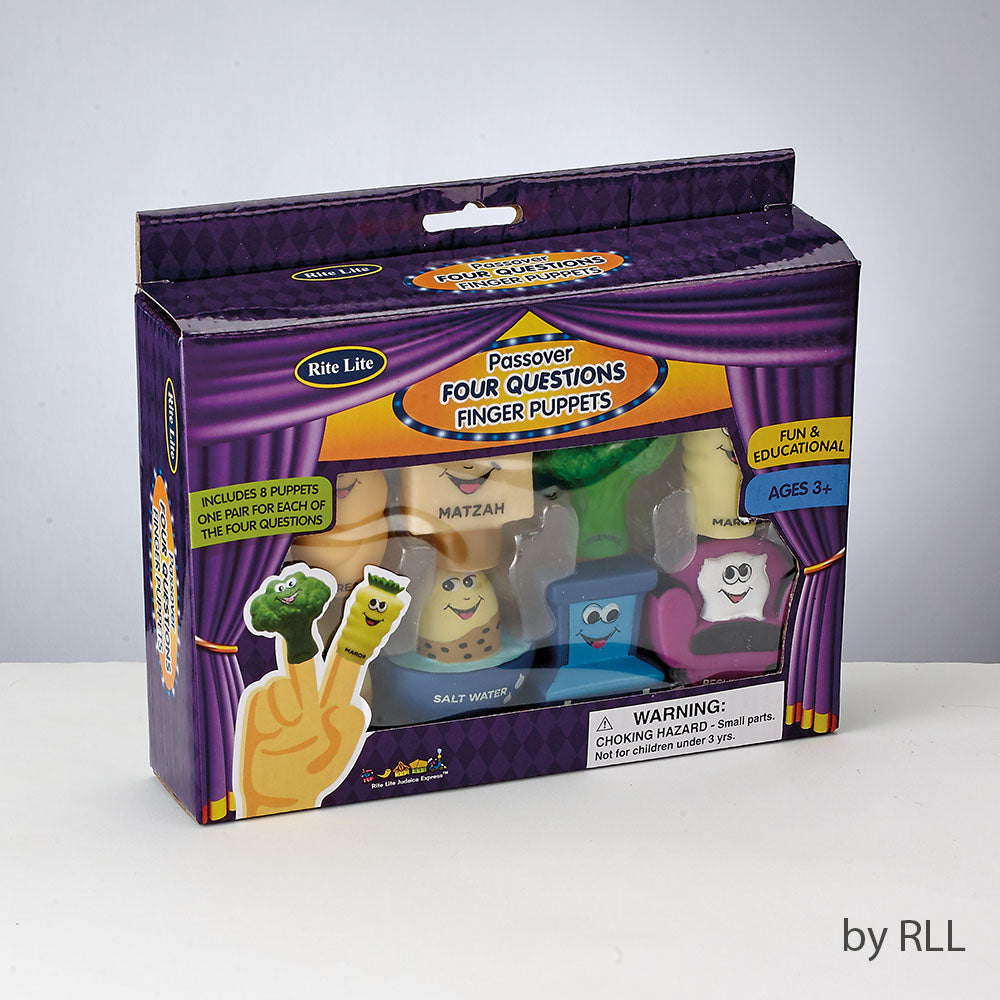 "Mah Nishtana" Vinyl Puppets, Set of 8