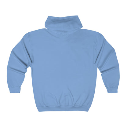 Unisex Full Zip Hooded Sweatshirt
