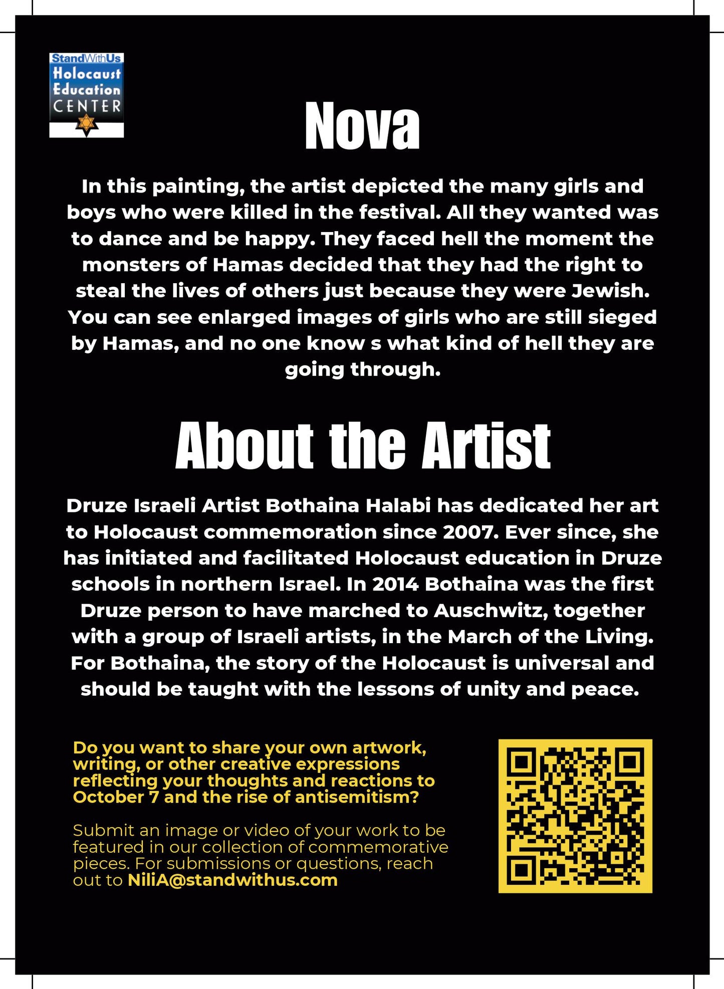 We Remember Art Postcards