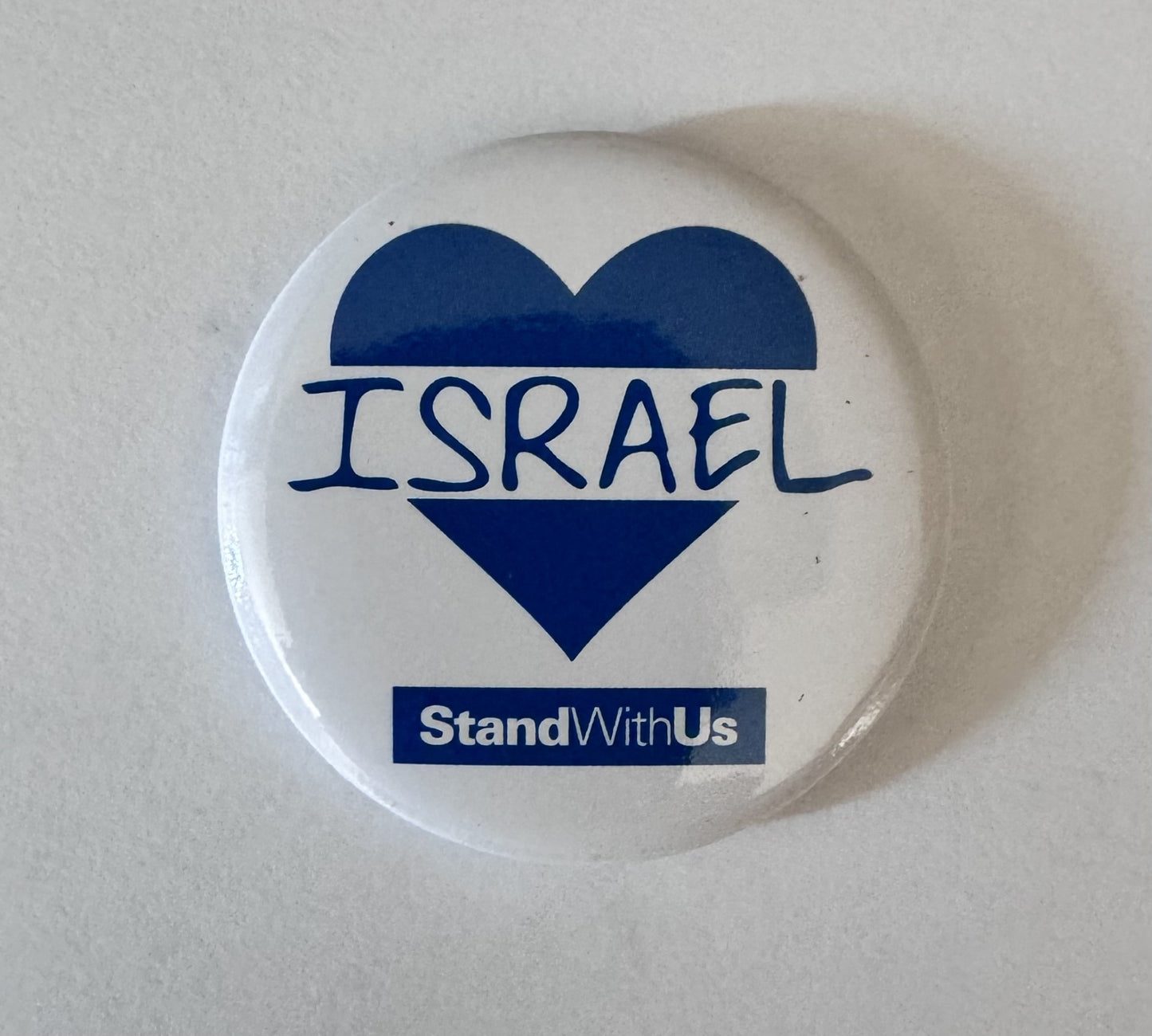 I Heart Israel Pin