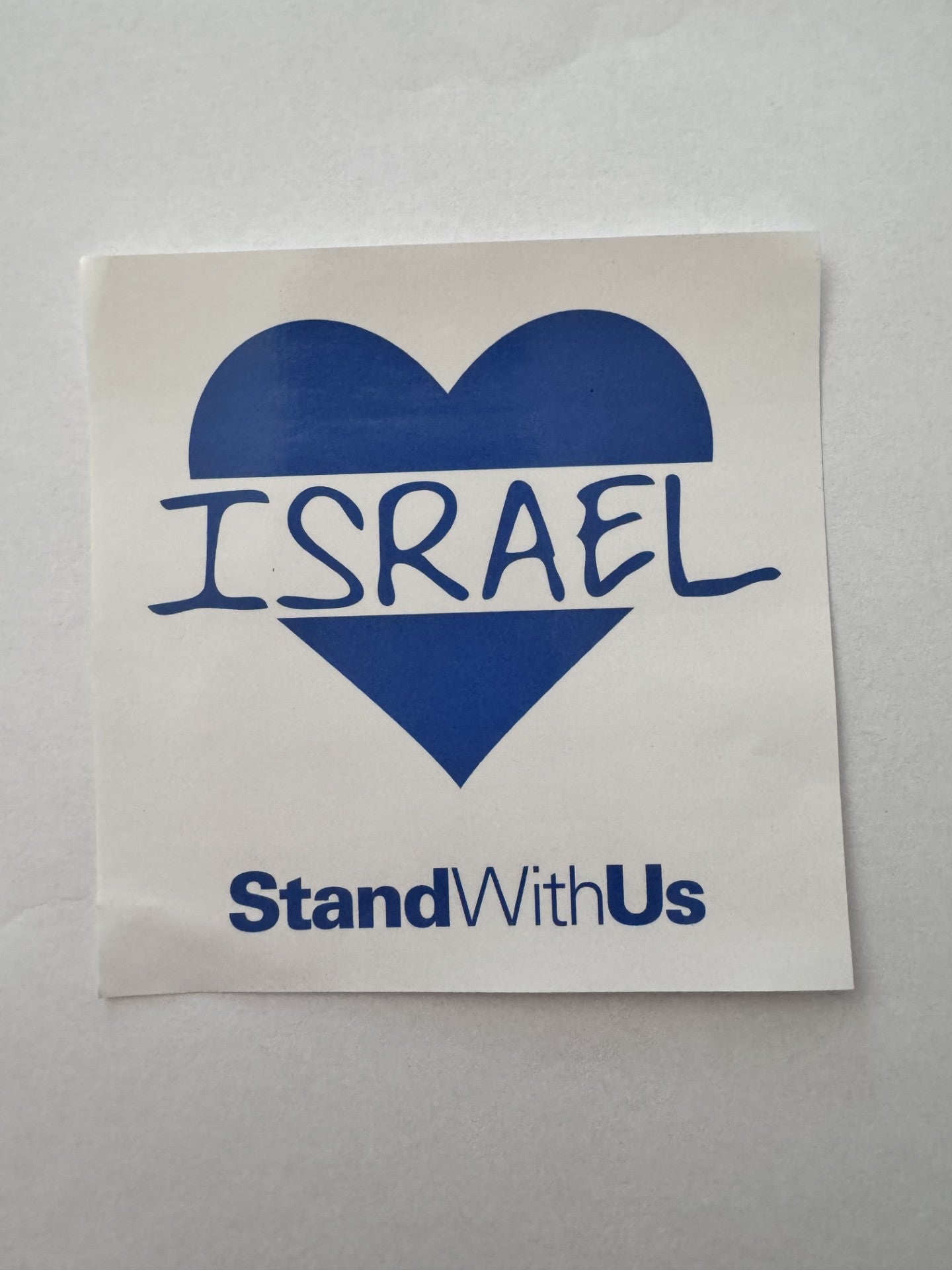 I Heart Israel Stickers