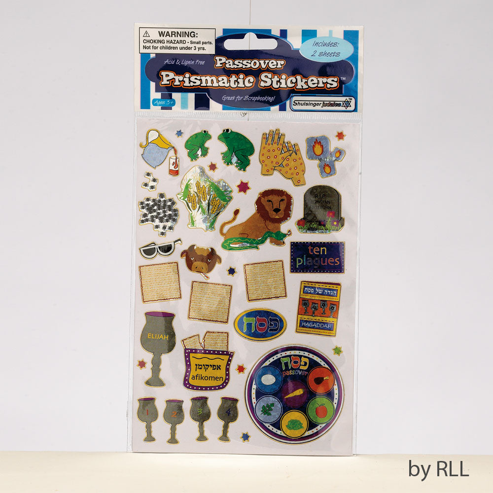 Prismatic Passover Stickers
