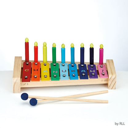 "My First Xylophone" Wood Menorah