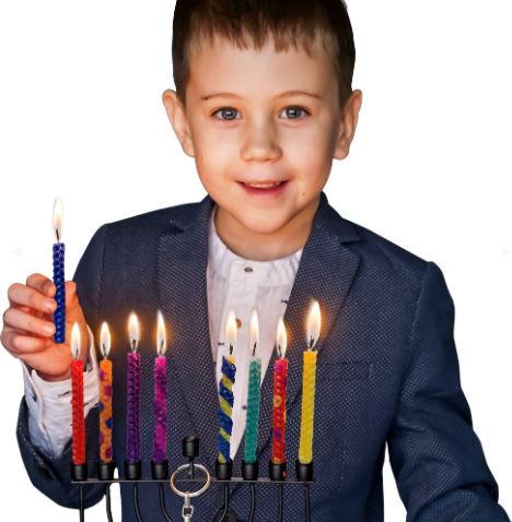 Design Your Own Chanukah Beeswax Candles Kit