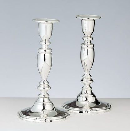 Set of 2 Silverplated Candlesticks