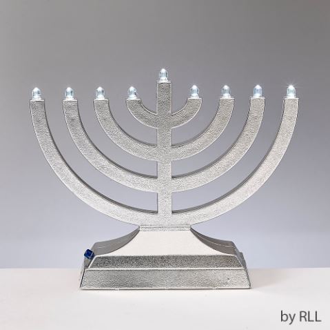 Go Menorah™ - Light It Anywhere, Silverplated