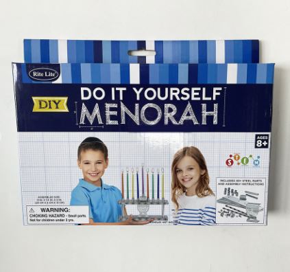 D-I-Y Menorah Kit - Plan It! Build It! Light It!